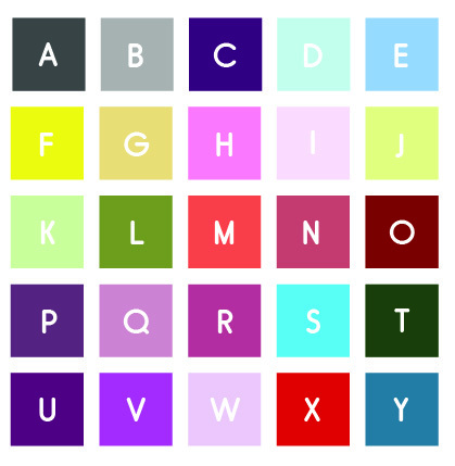 Yarn colours