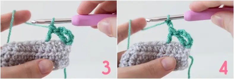Tulip stitch photo tutorial photo 3-4