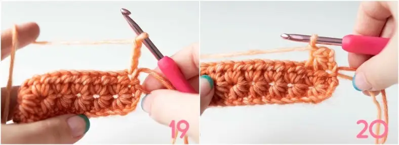 Star Stitch tutorial photo 19-20