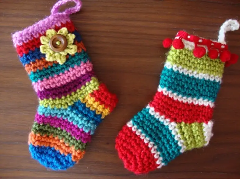 Christmas socks pattern1