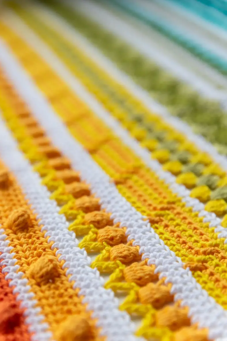 Baby sampler blanket 2 crochet pattern 7