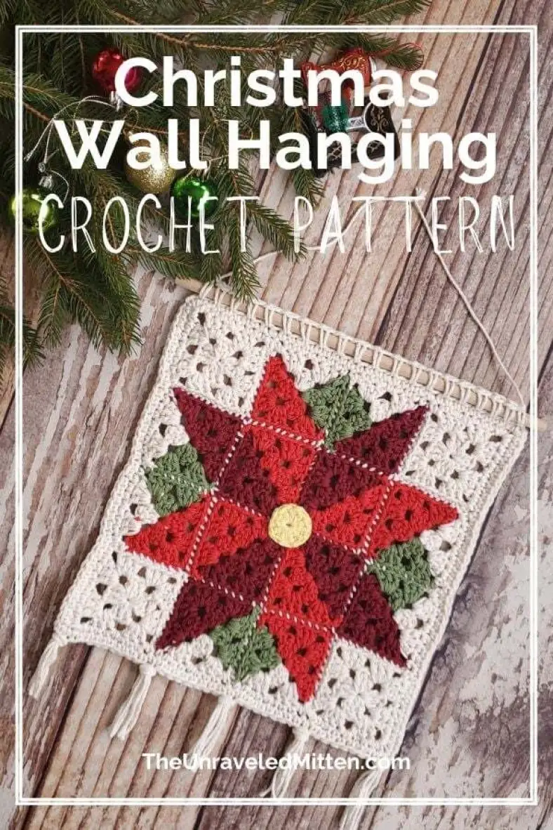 Poinsettia Wall Hanging