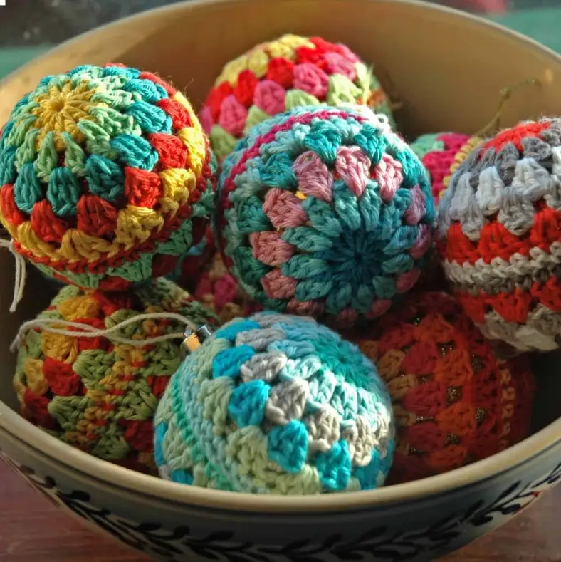 Granny baubles square