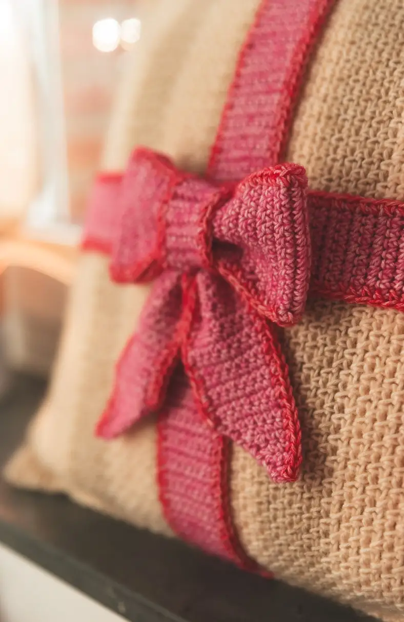 Present Pillow Closeup