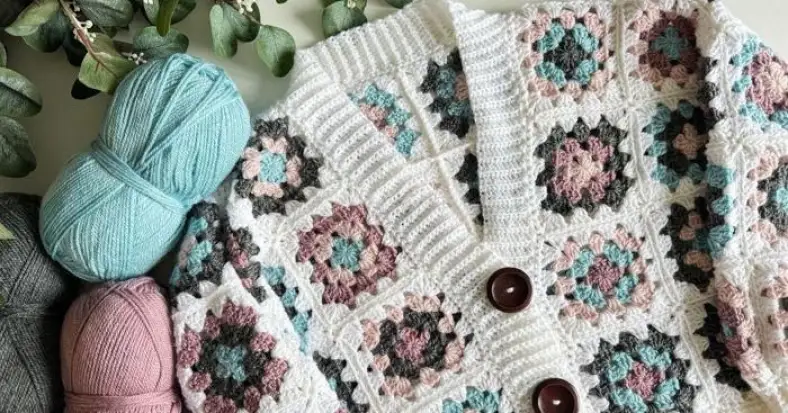 02 granny square crop cardigan mjsoffthehook