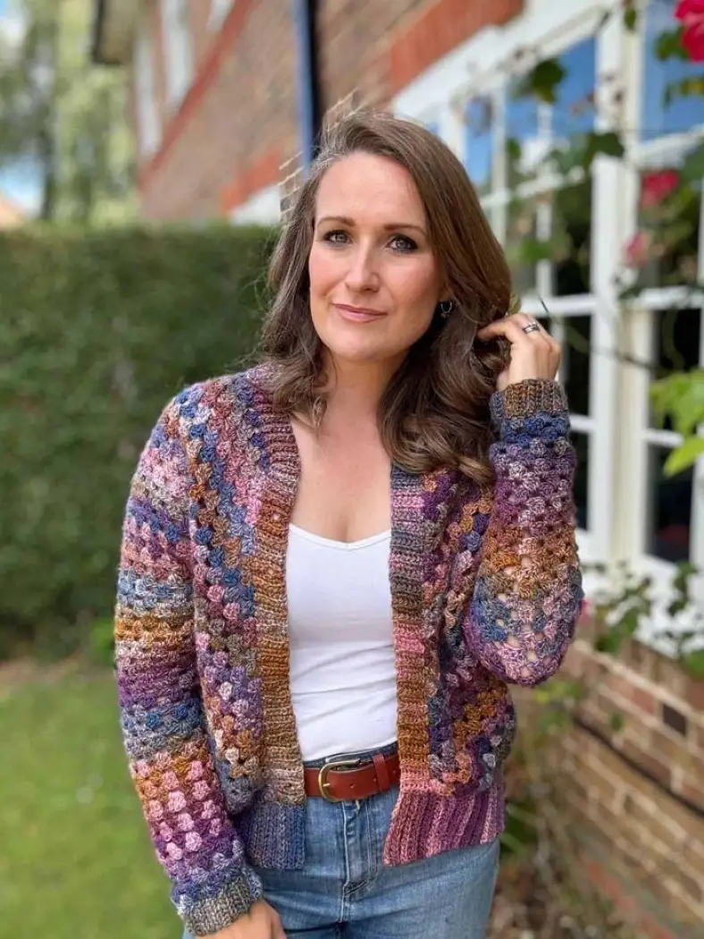 14 granny stitch cardigan hanjancrochet