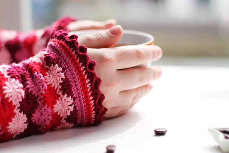 Catherine Wristies hands