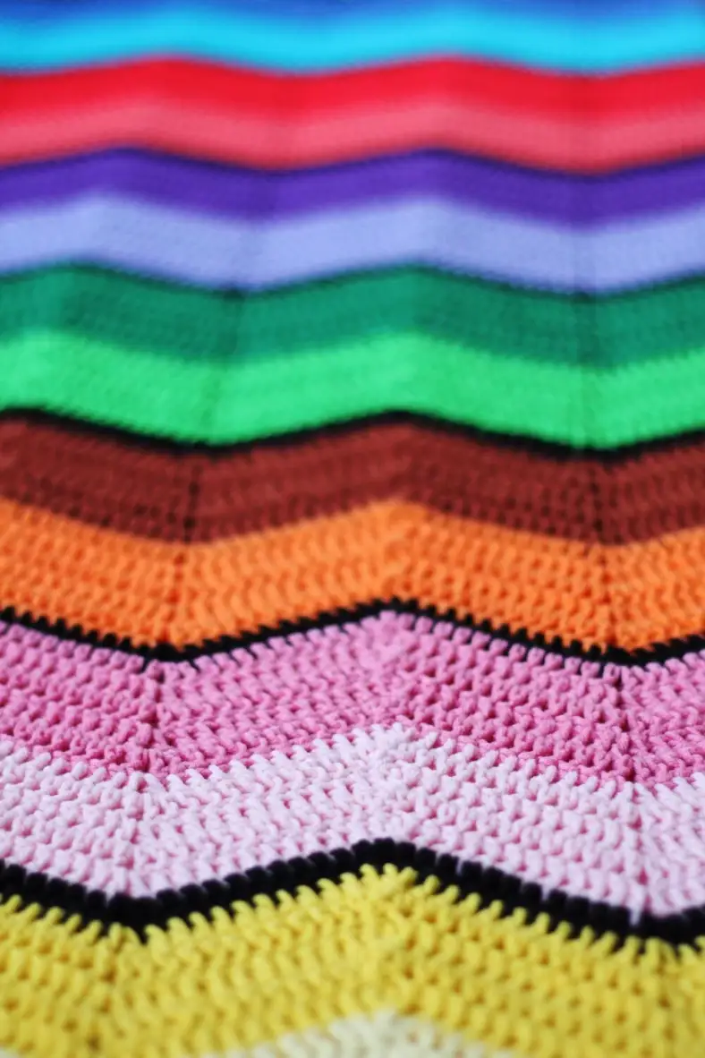 Retro Ripple Multicolor