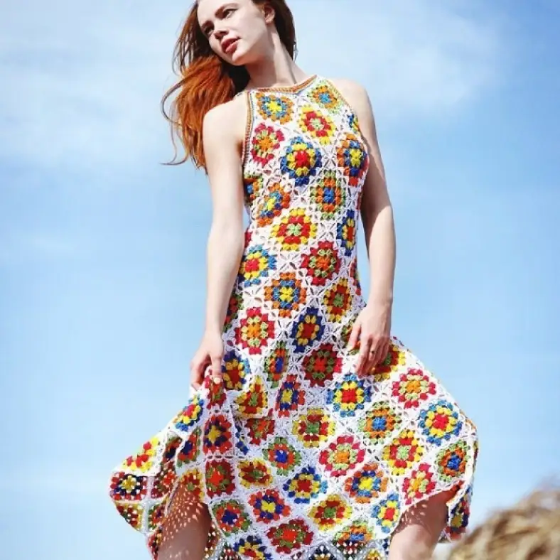 Crochet granny dress fashion 600x600 2