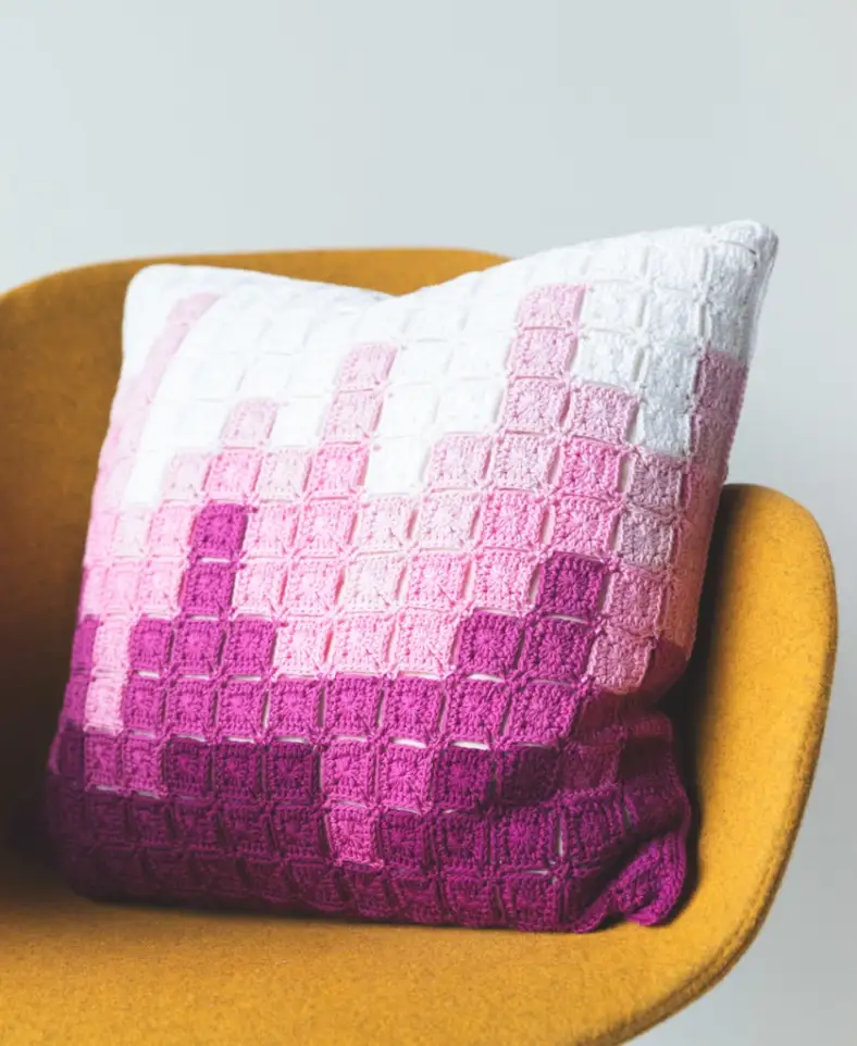 Skyline Pillow yellow chair