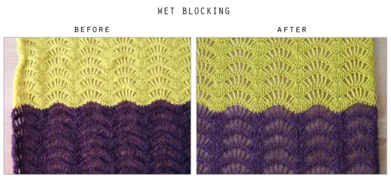 How to do wetblocking before after