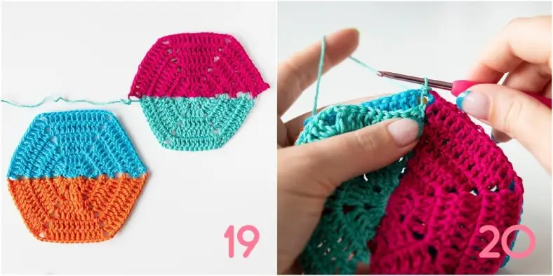 Colourful State of Mind Blanket Photo Tutorial 19-20