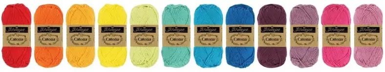 Catona Colours Colourful state of mind blanket