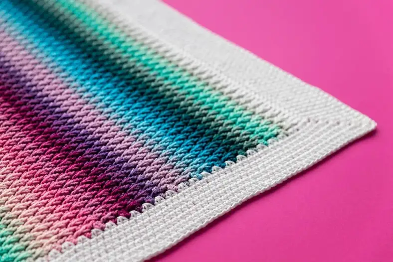 Alpine Stitch Border