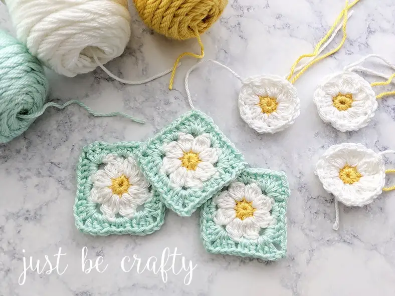 Dainty Daisy Granny Square5