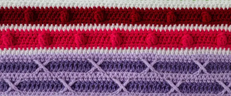 Deel 5 Regenboog Sampler Deken 2
