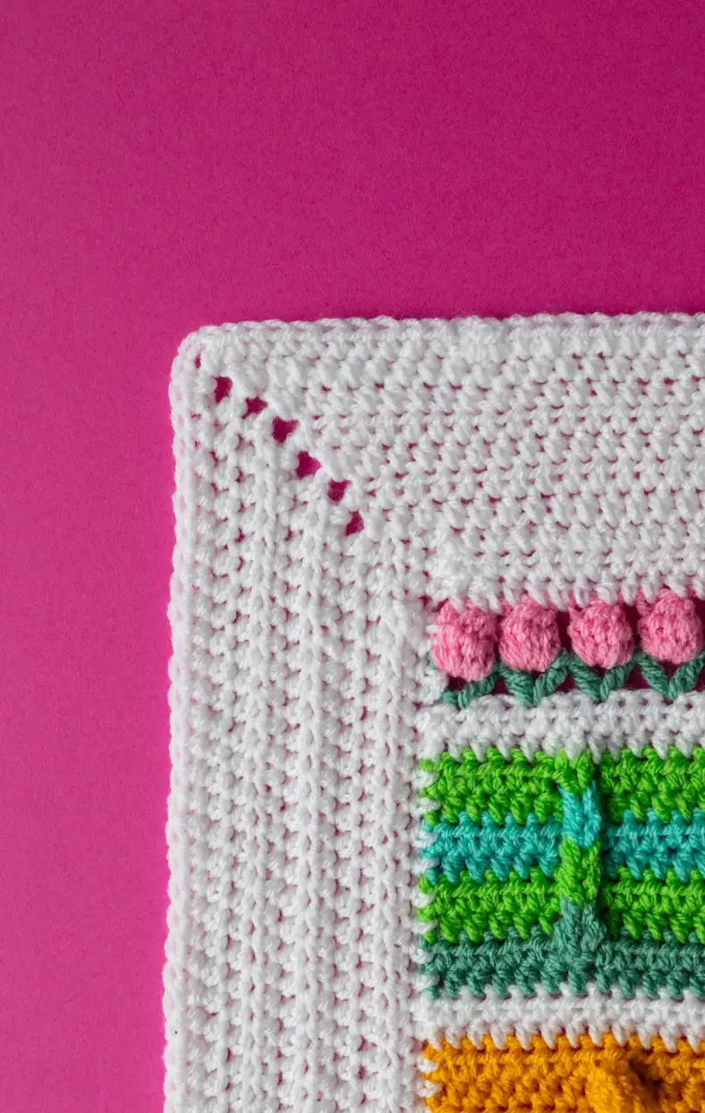 Deel 12 Regenboog Sampler Deken