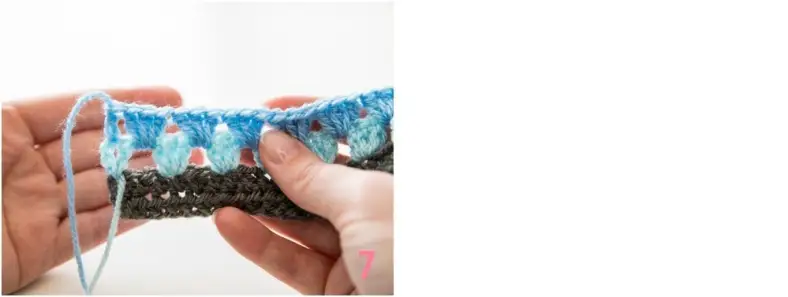 Granny Stripe tutorial photo 7
