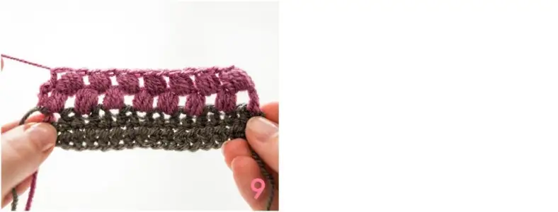 Puff stitch photo tutorial photo 9