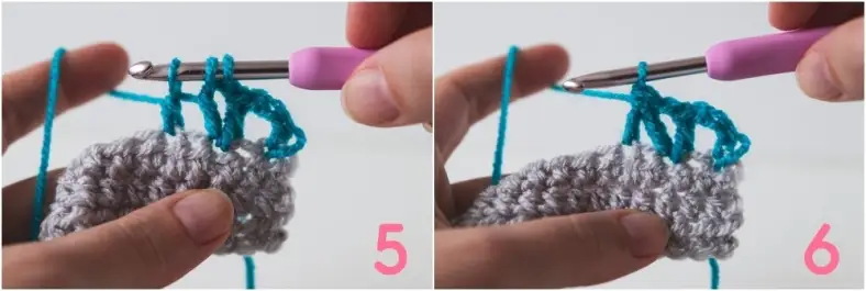 V-stitch photo tutorial photo 5-6