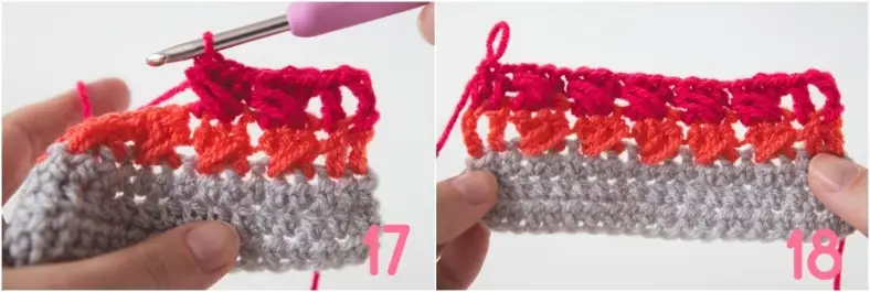 Wrapped Stitch Photo Tutorial Photo 17-18