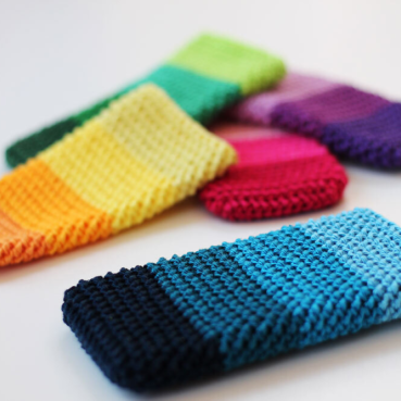 Herringbone phone cover